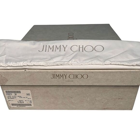 Jimmy Choo Brown Wedge Sandals - Picture 12 of 13